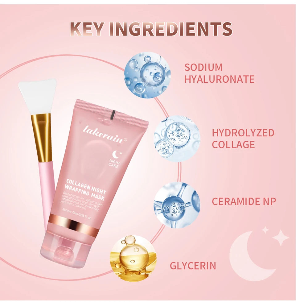 Collagen Wrapping Mask & Brush Set