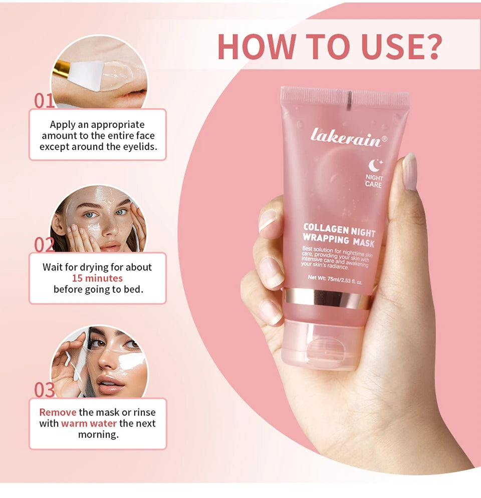 Collagen Wrapping Mask & Brush Set