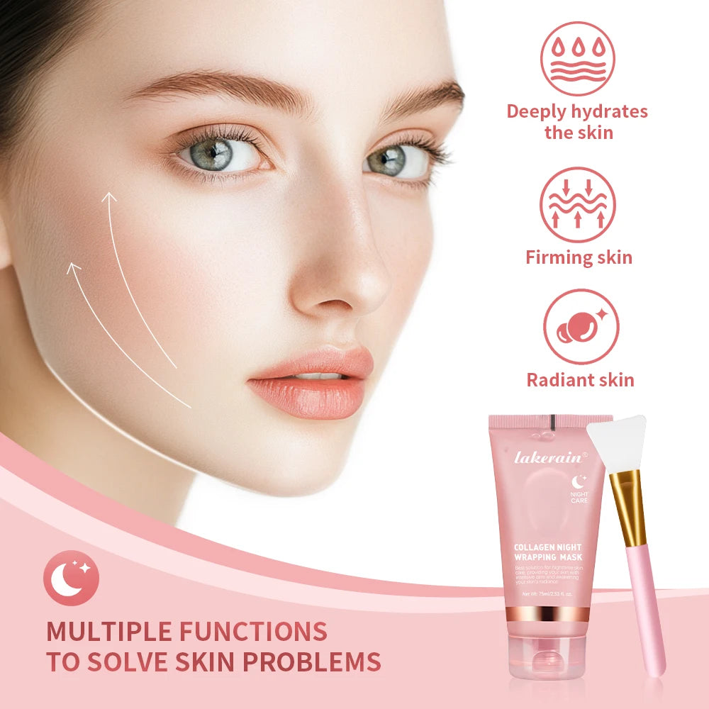 Collagen Wrapping Mask & Brush Set